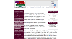 Desktop Screenshot of galway.ncpd.ie